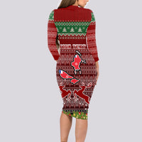 personalised-wallis-and-futuna-christmas-long-sleeve-bodycon-dress-coat-of-arms-and-map-beautiful-merry-xmas-snowflake