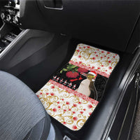 New Zealand Merry Christmas Car Mats Hoiho Xmas - Haka Dance and Pohutukawa