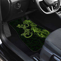 New Zealand Gecko Maori Art Tattoo Car Mats