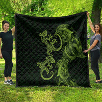 New Zealand Gecko Maori Art Tattoo Quilt LT03 - Polynesian Pride
