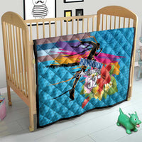Honolulu Anniversary 52nd Running Quilt Marathon Competition Kakau Pattern Blue Color LT03 - Polynesian Pride