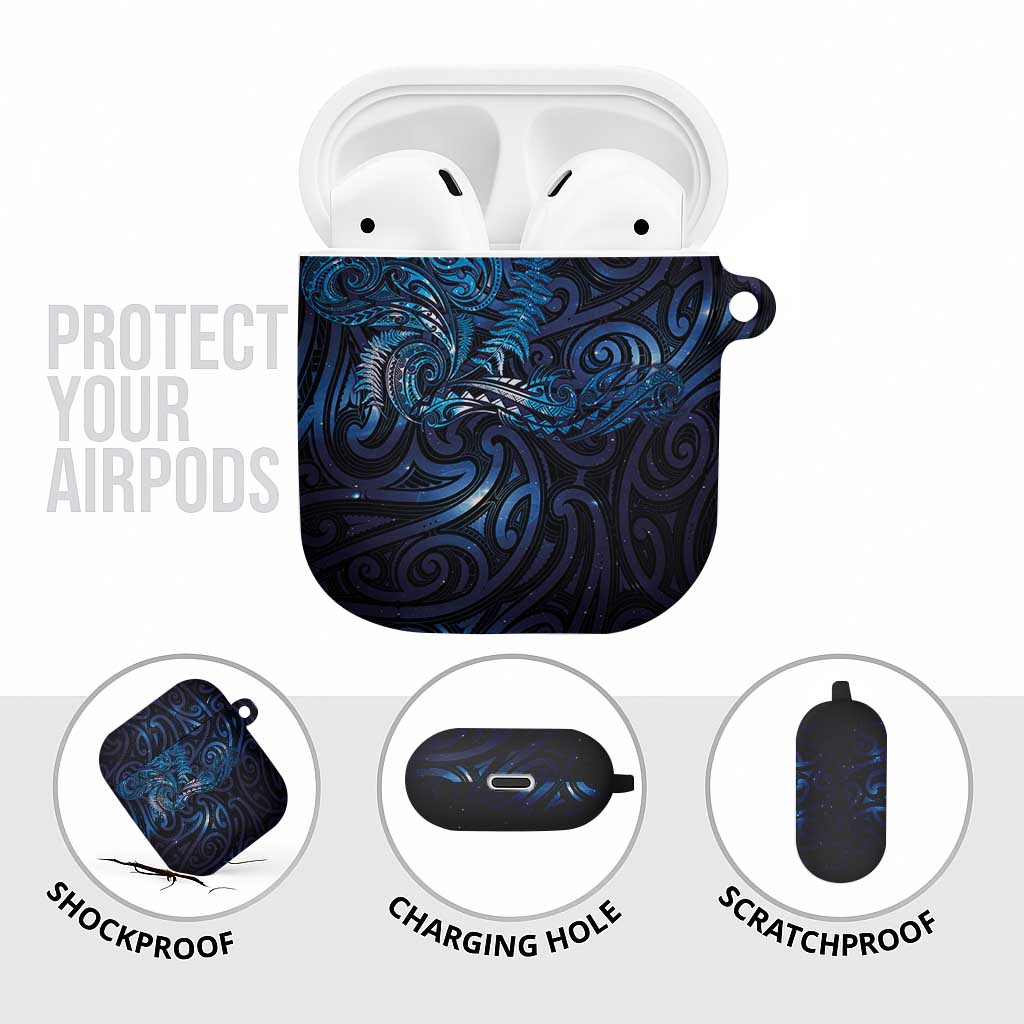 New Zealand New Year-Matariki AirPods Case Aotearoa Maori Tattoo Galaxy Sky