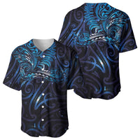 New Zealand New Year-Matariki Baseball Jersey Aotearoa Maori Tattoo Galaxy Sky LT03 - Polynesian Pride