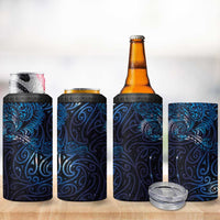New Zealand New Year-Matariki 4 in 1 Can Cooler Tumbler Aotearoa Maori Tattoo Galaxy Sky