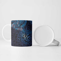 New Zealand New Year-Matariki Ceramic Mug Aotearoa Maori Tattoo Galaxy Sky