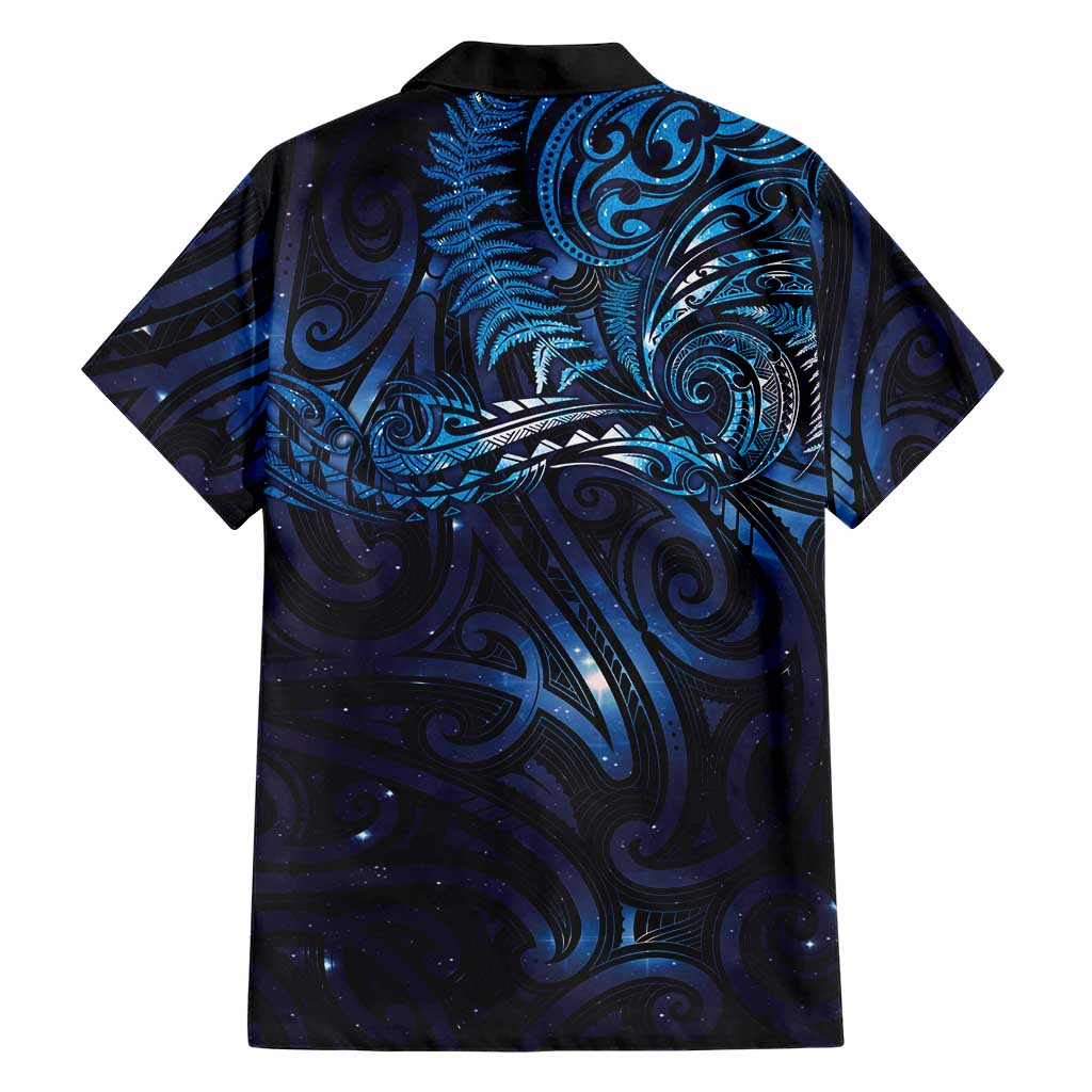 New Zealand New Year-Matariki Family Matching Mermaid Dress and Hawaiian Shirt Aotearoa Maori Tattoo Galaxy Sky LT03 - Polynesian Pride