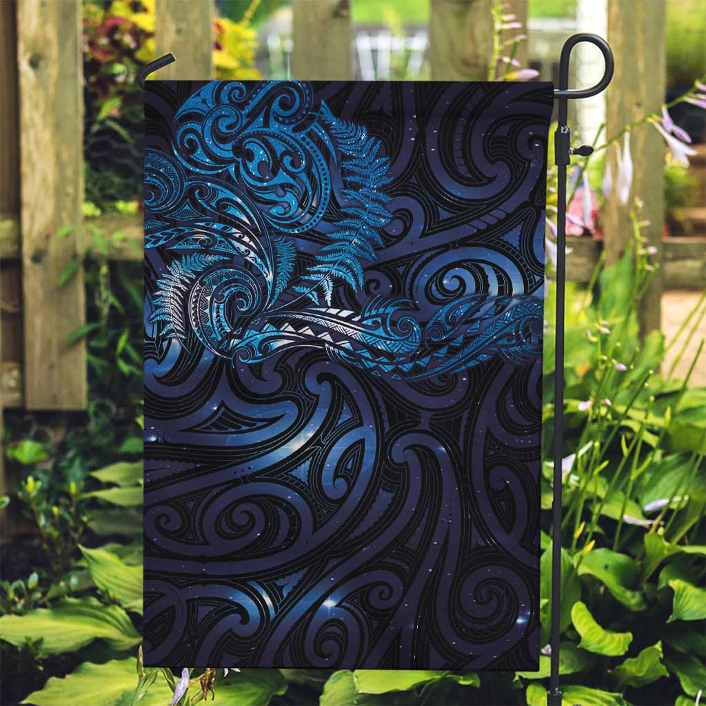 New Zealand New Year-Matariki Garden Flag Aotearoa Maori Tattoo Galaxy Sky