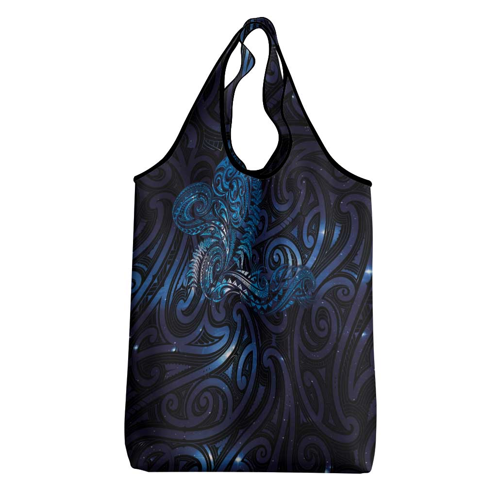 New Zealand New Year-Matariki Grocery Bag Aotearoa Maori Tattoo Galaxy Sky