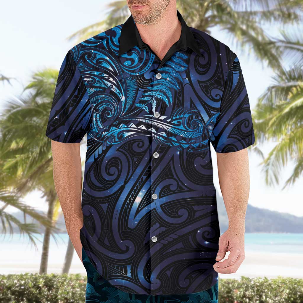 New Zealand New Year-Matariki Hawaiian Shirt Aotearoa Maori Tattoo Galaxy Sky