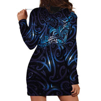 New Zealand New Year-Matariki Hoodie Dress Aotearoa Maori Tattoo Galaxy Sky