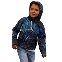New Zealand New Year-Matariki Kid Hoodie Aotearoa Maori Tattoo Galaxy Sky