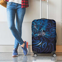 New Zealand New Year-Matariki Luggage Cover Aotearoa Maori Tattoo Galaxy Sky