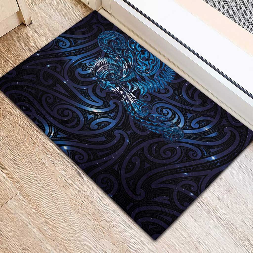 New Zealand New Year-Matariki Rubber Doormat Aotearoa Maori Tattoo Galaxy Sky LT03 - Polynesian Pride