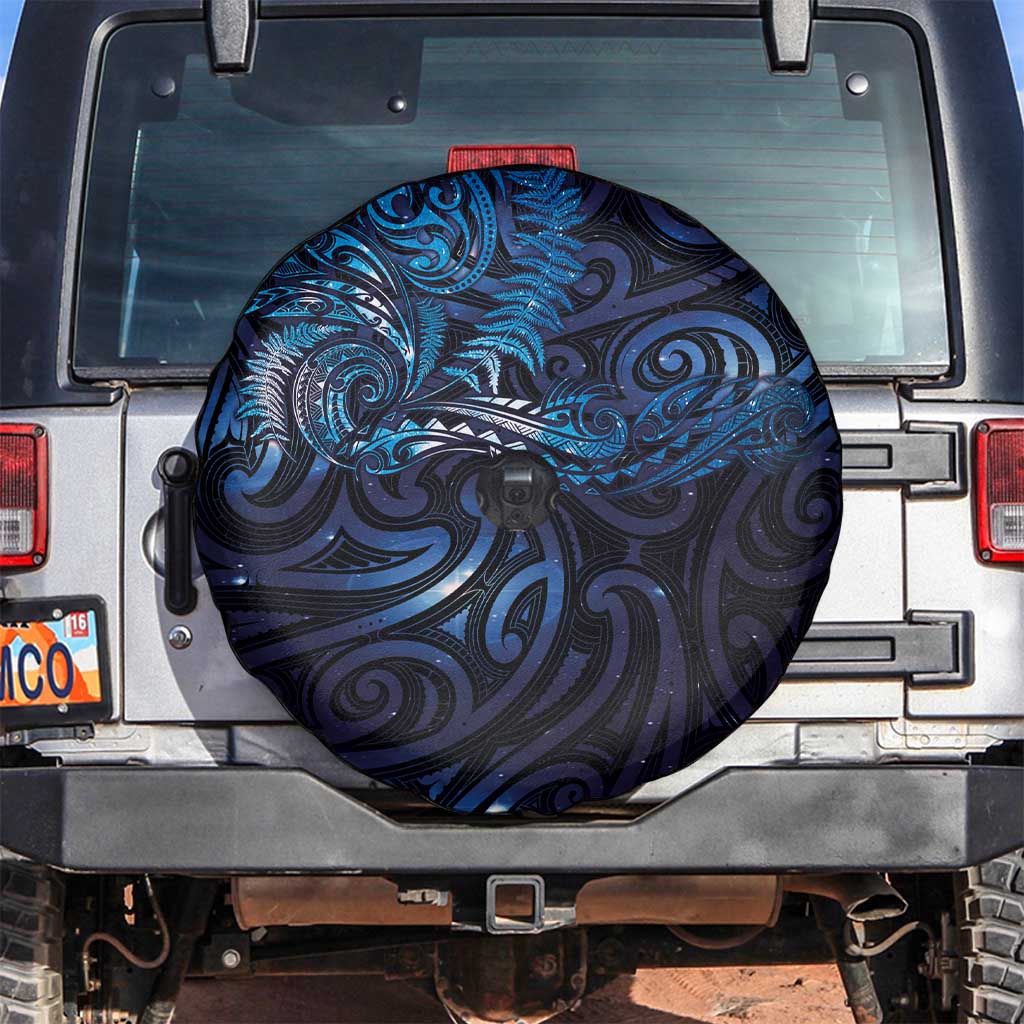 New Zealand New Year-Matariki Spare Tire Cover Aotearoa Maori Tattoo Galaxy Sky