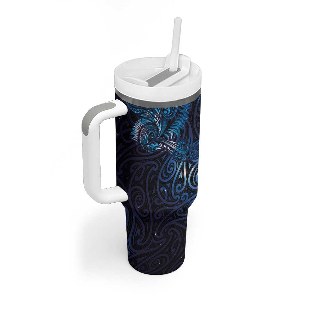 New Zealand New Year-Matariki Tumbler With Handle Aotearoa Maori Tattoo Galaxy Sky LT03 - Polynesian Pride