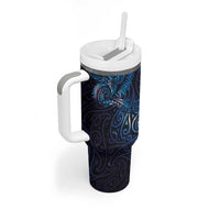 New Zealand New Year-Matariki Tumbler With Handle Aotearoa Maori Tattoo Galaxy Sky LT03 - Polynesian Pride