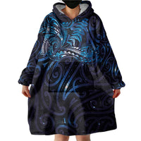 New Zealand New Year-Matariki Wearable Blanket Hoodie Aotearoa Maori Tattoo Galaxy Sky