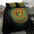 Vanuatu Tribal Tattoo with Namele Leaves Bedding Set