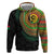 Vanuatu Tribal Tattoo with Namele Leaves Hoodie