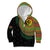 Vanuatu Tribal Tattoo with Namele Leaves Kid Hoodie
