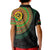 Vanuatu Tribal Tattoo with Namele Leaves Kid Polo Shirt