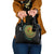 Vanuatu Tribal Tattoo with Namele Leaves Shoulder Handbag