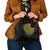 Vanuatu Tribal Tattoo with Namele Leaves Shoulder Handbag