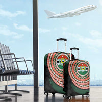 Penama Tribal Tattoo with Namele Leaves Luggage Cover