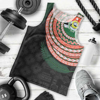 Penama Tribal Tattoo with Namele Leaves Men Tank Top