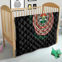 Penama Tribal Tattoo with Namele Leaves Quilt