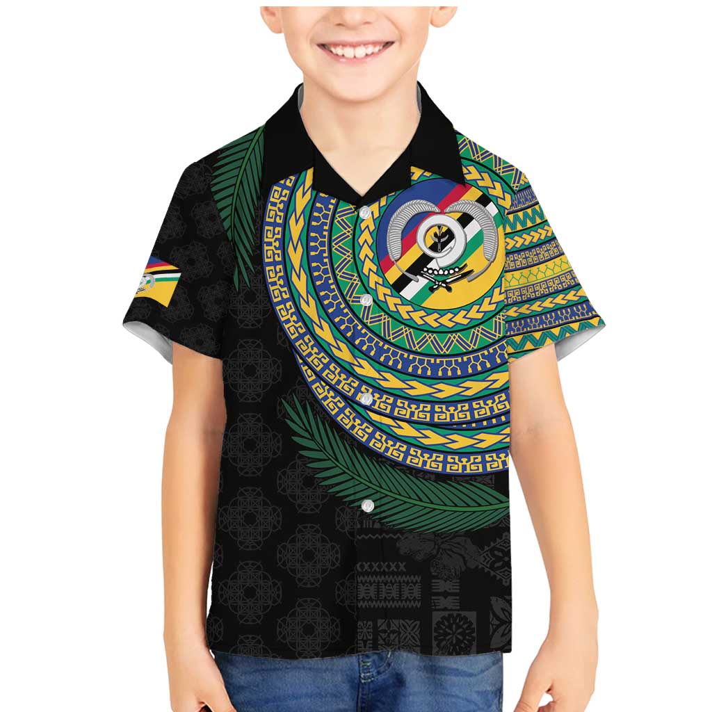 Torba Tribal Tattoo with Namele Leaves Family Matching Mermaid Dress and Hawaiian Shirt