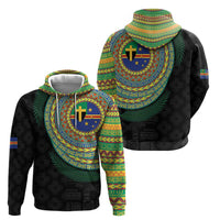 Tafea Tribal Tattoo with Namele Leaves Hoodie