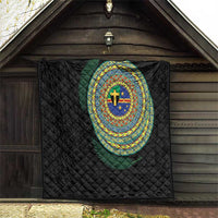 Tafea Tribal Tattoo with Namele Leaves Quilt