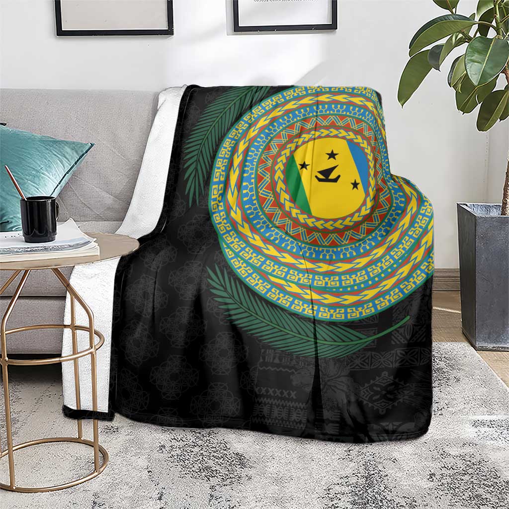 Malampa Tribal Tattoo with Namele Leaves Blanket