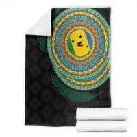 Malampa Tribal Tattoo with Namele Leaves Blanket