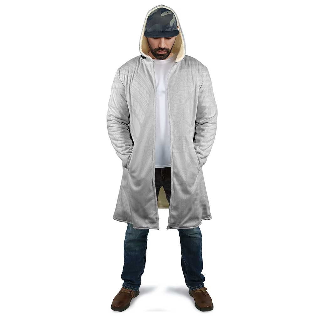 Niue White Sunday Cloak Hiapo Tribal Art Tattoos - Polynesian Pride