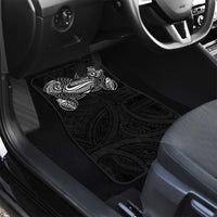 Super Samoan Traditional Tribal Art Tattoos Car Mats Black Color - Polynesian Pride