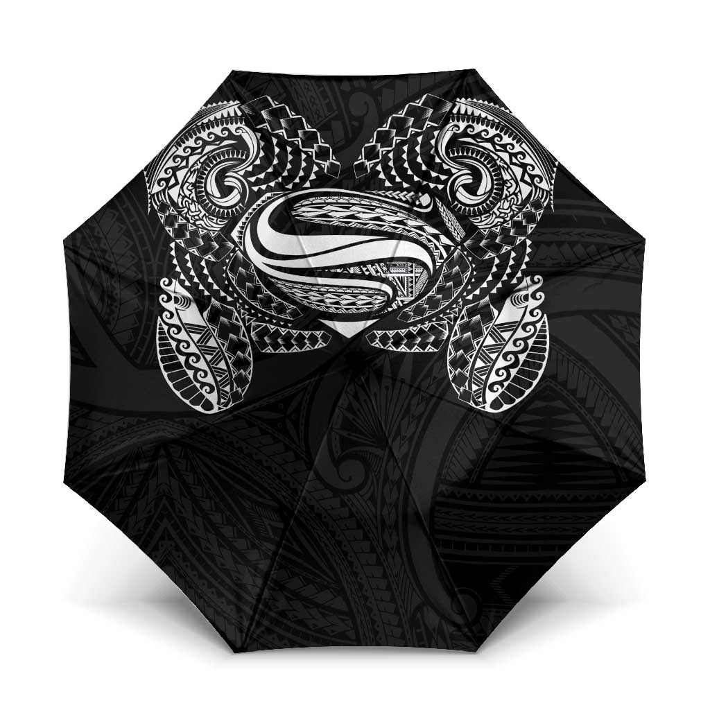 Super Samoan Traditional Tribal Art Tattoos Umbrella Black Color - Polynesian Pride