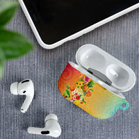 Hawaiian Tropical Fruits and Plants AirPods Case Kakau Pattern Summer Vibe