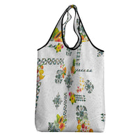 Hawaiian Quilts Grocery Bag Tropical Fruits and Plants