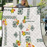 Hawaiian Quilts Quilt Tropical Fruits and Plants