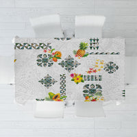 Hawaiian Quilts Tablecloth Tropical Fruits and Plants