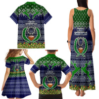 pohnpei-state-christmas-family-matching-tank-maxi-dress-and-hawaiian-shirt-coat-of-arms-beautiful-merry-xmas-snowflake