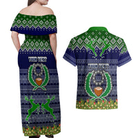 personalised-pohnpei-state-christmas-couples-matching-off-shoulder-maxi-dress-and-hawaiian-shirt-coat-of-arms-beautiful-merry-xmas-snowflake