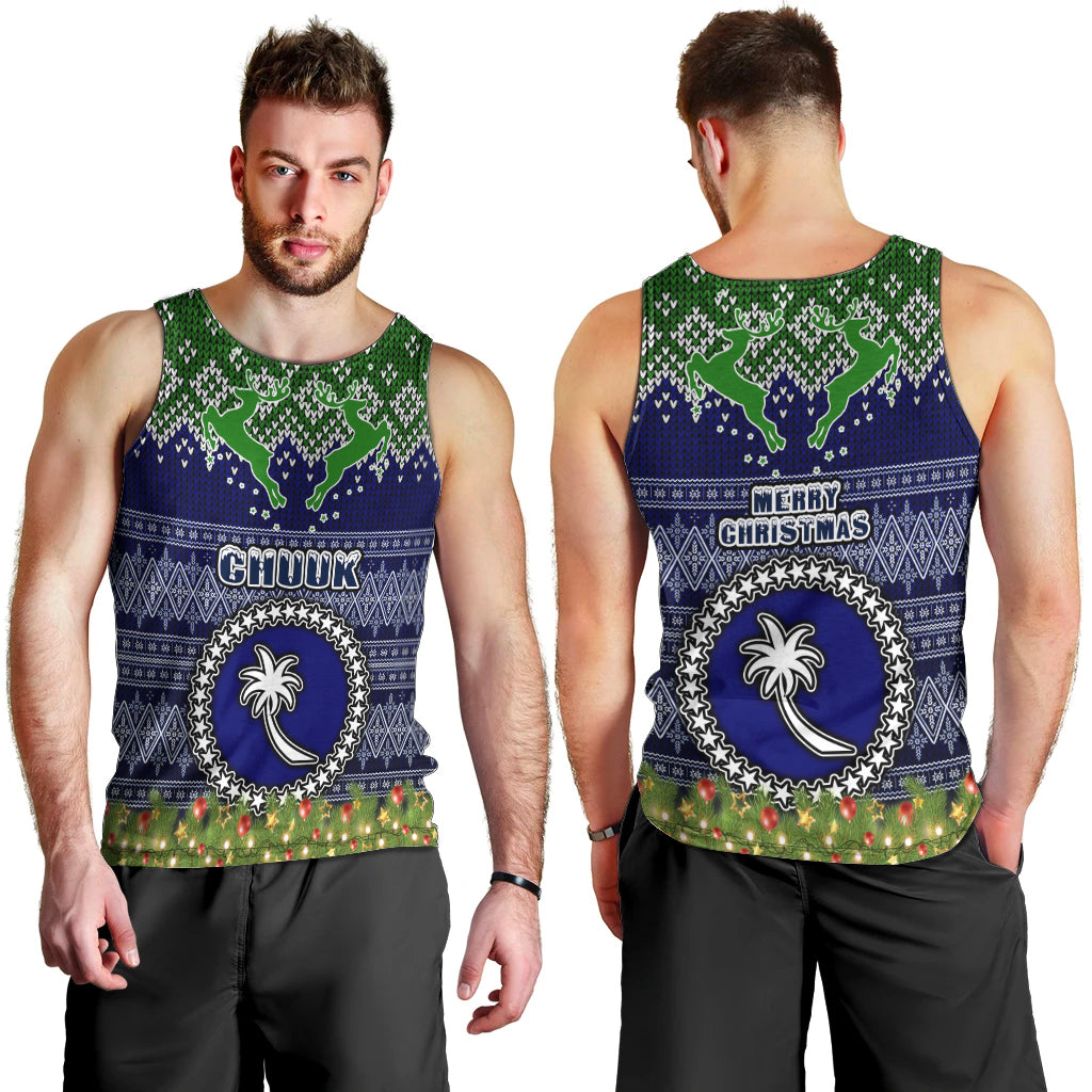 chuuk-state-christmas-men-tank-top-coat-of-arms-beautiful-merry-xmas-snowflake