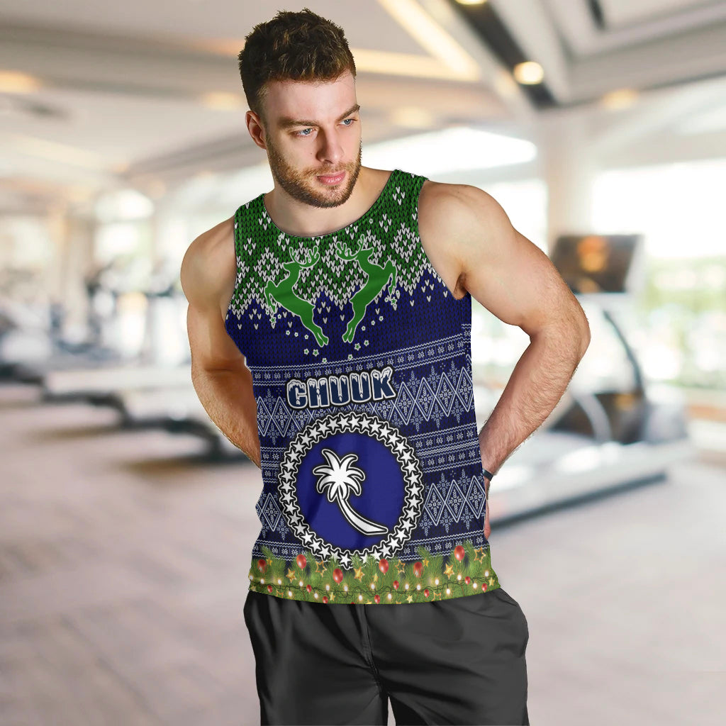 chuuk-state-christmas-men-tank-top-coat-of-arms-beautiful-merry-xmas-snowflake