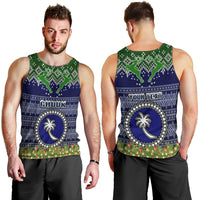 personalised-chuuk-state-christmas-men-tank-top-coat-of-arms-beautiful-merry-xmas-snowflake