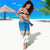 Cook Islands Va'a Race Sarong Te Tatau Tattoos Sporty Style Glory Blue Color - Polynesian Pride
