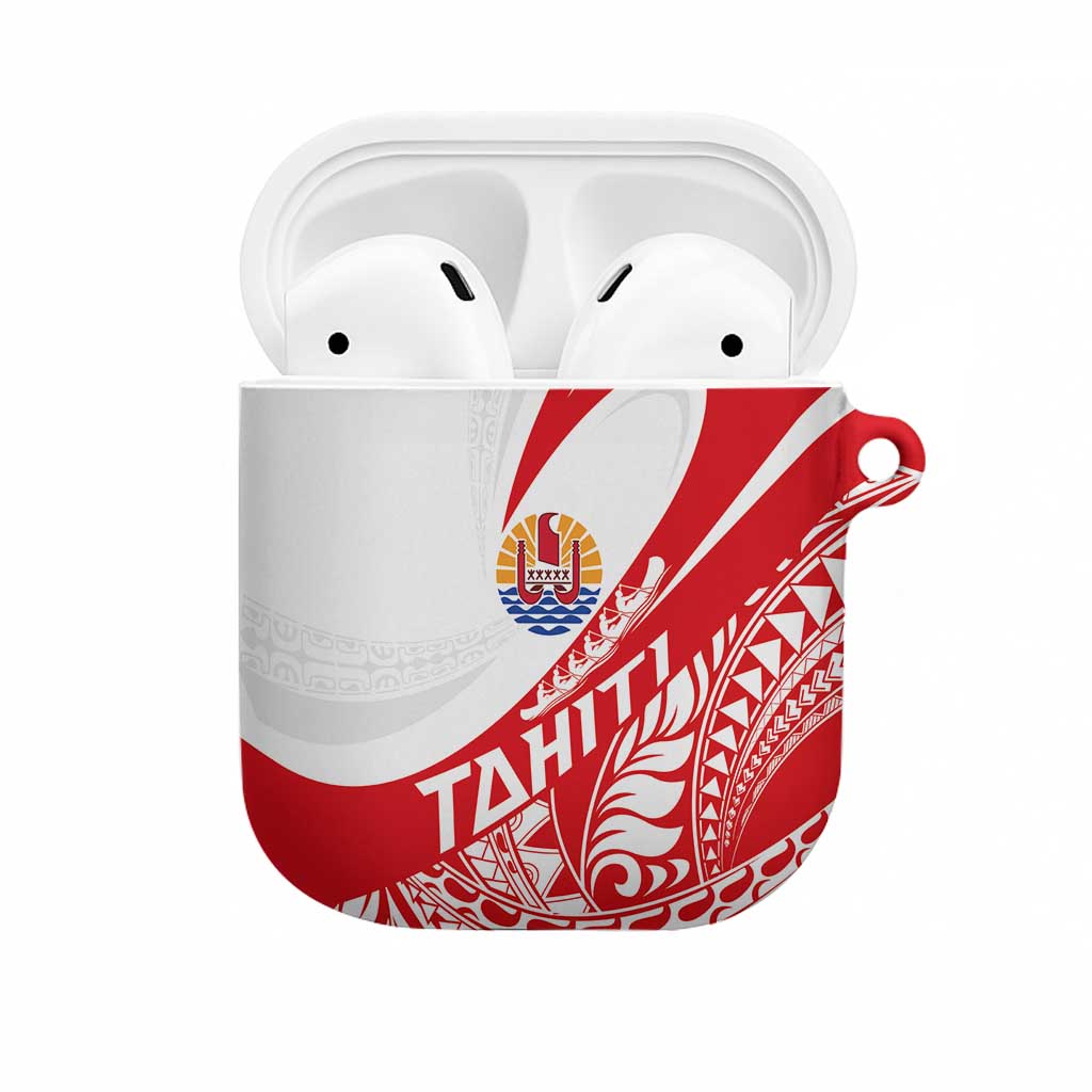 Tahiti Va'a Race AirPods Case Polynesian Tattoos Sporty Style - Polynesian Pride
