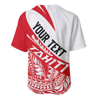 Personalised Tahiti Va'a Race Baseball Jersey Polynesian Tattoos Sporty Style - Polynesian Pride
